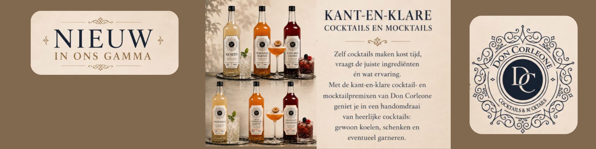 NIEUW in ons gamma: DON CORLEONE
